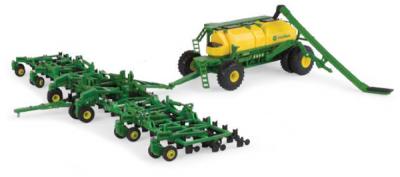 Ertl John Deere 1870 Air Hole Drill & C850 Air Cart 1:64 Scale