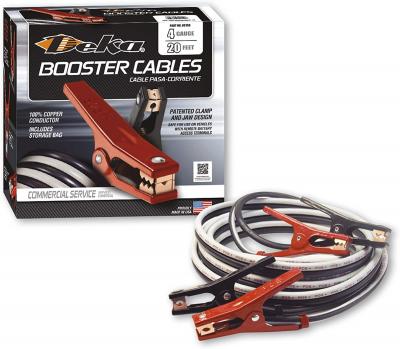Deka 4Ga 20Ft Professional Booster Cables