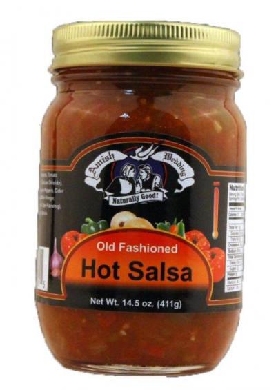 Amish Wedding Old Fashioned Hot Salsa 14.5oz.