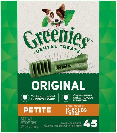 Greenies Treat Original Petite 27oz. 45ct.