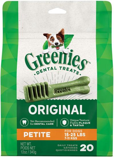Greenies Treat Original Petite 12oz. 20ct.