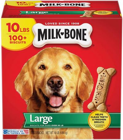 Milk Bone Original Large Dog Treats 10lb.