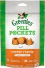 Greenies Pill Pockets Cheese Flavor 3.2oz.