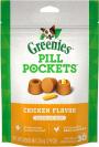 Greenies Pill Pockets Capsule Size Chicken Flavor 7.9oz.