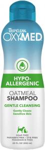 TropiClean OxyMed Hypoallergenic Oatmeal Shampoo 20oz.
