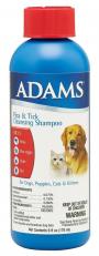 Adams Flea & Tick Cleansing Shampoo for Dogs and Cats 6oz.