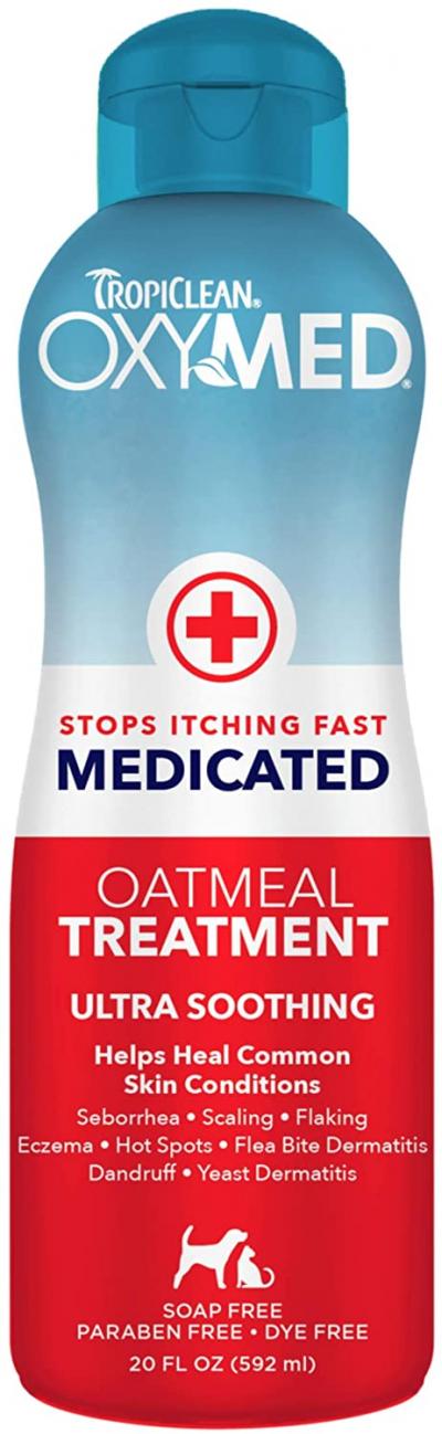 TropiClean OxyMed Medicated Oatmeal Treatment 20oz.