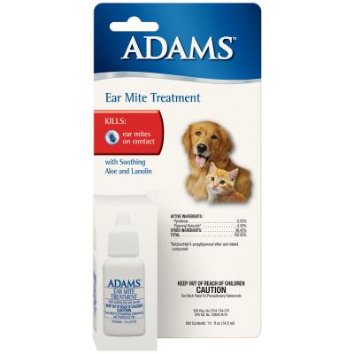 Adams Ear Mite Treatment 1/2oz.