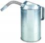 Lumax 4-Quart Galvanized Measure Can with Flex Spout