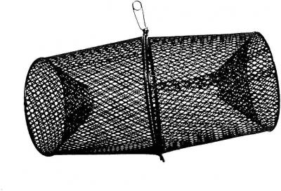 Smelt/Shad Net with D-Shaped Hoop and Fixed Handle