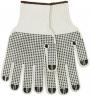 Kinco Men's Cotton Blend String Glove with PVC Dots-Medium