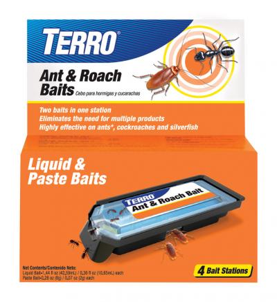 Terro Ant & Roach Baits 4Pk.