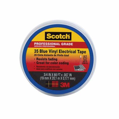 3M Scotch 3/4in. X 66ft. Blue Vinyl Electrical Tape