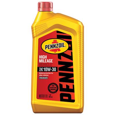 Pennzoil High Mileage 10W-30 1-Quart