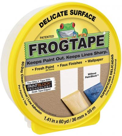 FrogTape 1.41in. X 60-Yards Delicate Surface Painter's Tape