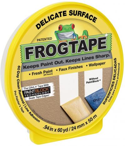 FrogTape .94in. X 60-Yards Delicate Surface Painter's Tape