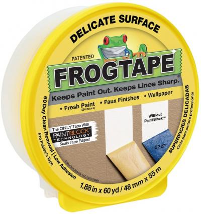 FrogTape 1.88in. X 60-Yards Delicate Surface Painter's Tape