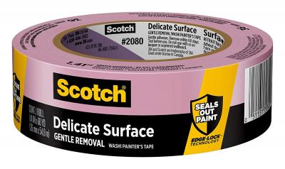 Scotch 1.41in. X 60-Yards Delicate Surface Gentle Removal Purple Masking
