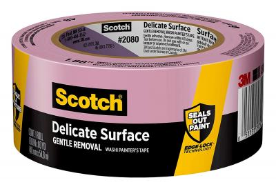 Scotch 1.88in. X 60-Yards Delicate Surface Gentle Removal Purple Masking