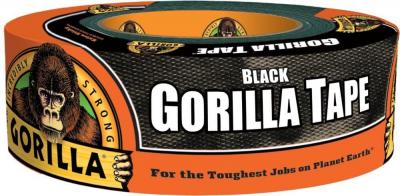 Gorilla 1.88in. X 12-Yards Black Gorilla Tape