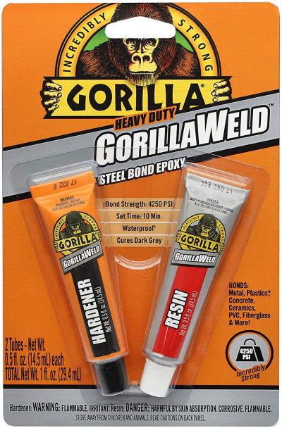 Gorilla Heavy Duty GorillaWeld Steel Bond Epoxy