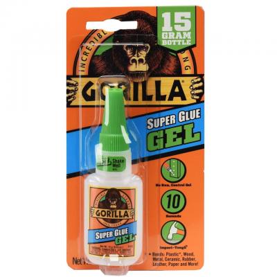 Gorilla Strong Super Glue Gel 15-Grams