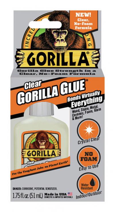 Gorilla Clear Gorilla Glue 1.75oz.
