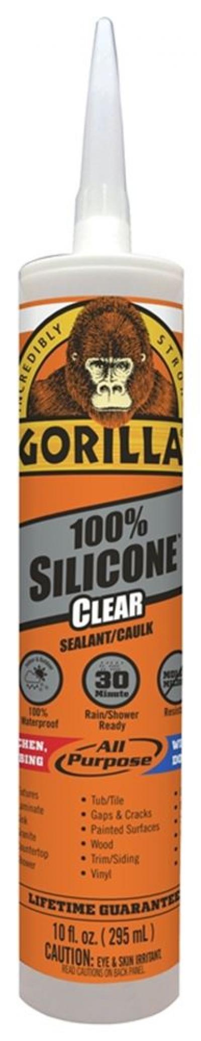 Groilla Silicone Clear Sealant 10oz.