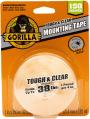 Gorilla 1in. X 150in. Tough & Clear Mounting Tape