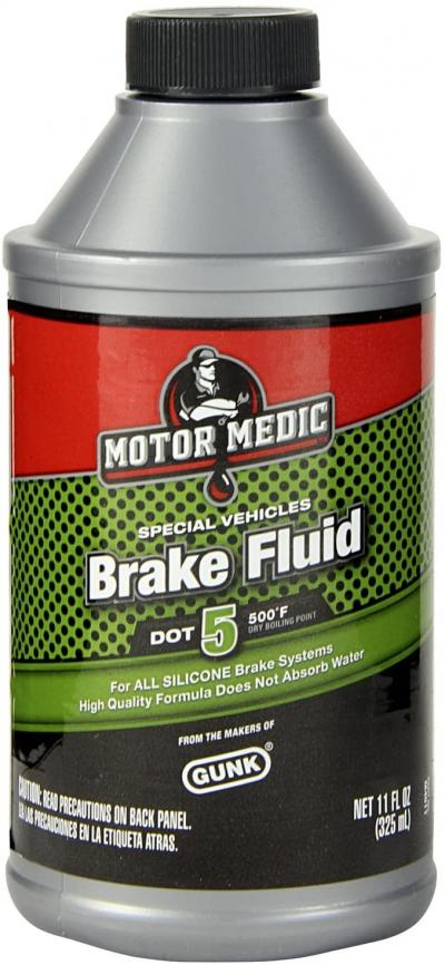Motor Medic Brake Fluid DOT 5 11oz.