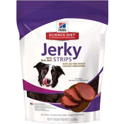 Canine Beef Jerky Strips Dog Treats 7.1oz