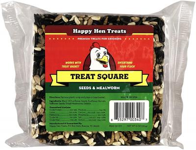 Happy Hen Treats Treat Square Seeds & Mealworm