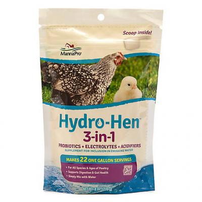 MannaPro Hydro-Hen 3-in-1 8oz.