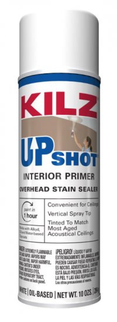 Kilz Up Shot White Flat Oil-Based Primer and Sealer 10oz.