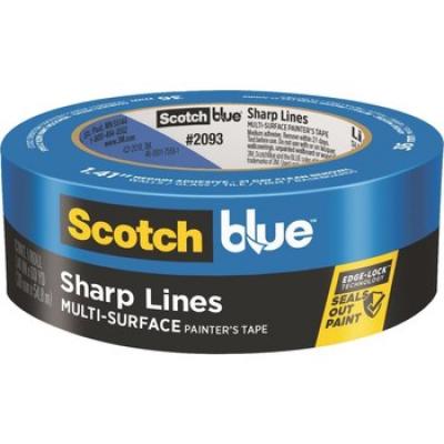 Scotch 1. 88in. X 60-Yard  Sharp Lines Multi-Surface Blue Painter's Tape