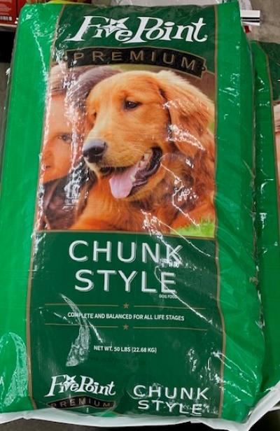 Chunk hotsell dog food