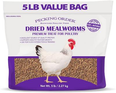 Pecking Order Dried Mealworms 5Lb.