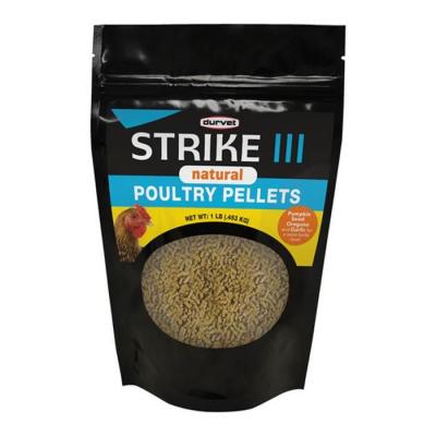 Duravet Strike III Natural Poultry Pellets 1Lb.