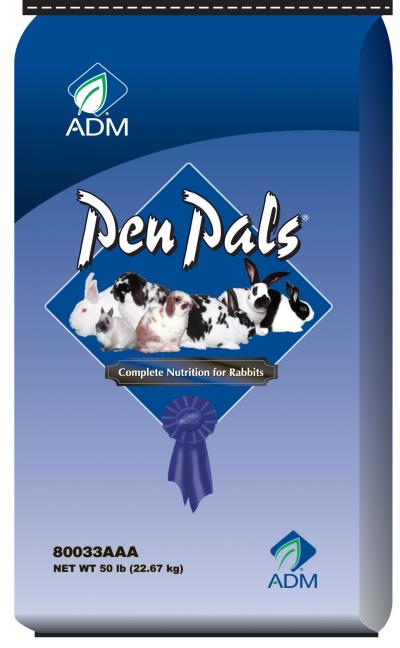 ADM Pen Pals Pro Rabbit 18% 50lb (80033AAAE4)