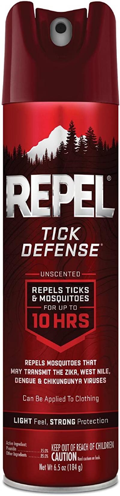 Repel Tick Defense Aerosol Spray 6.5oz.