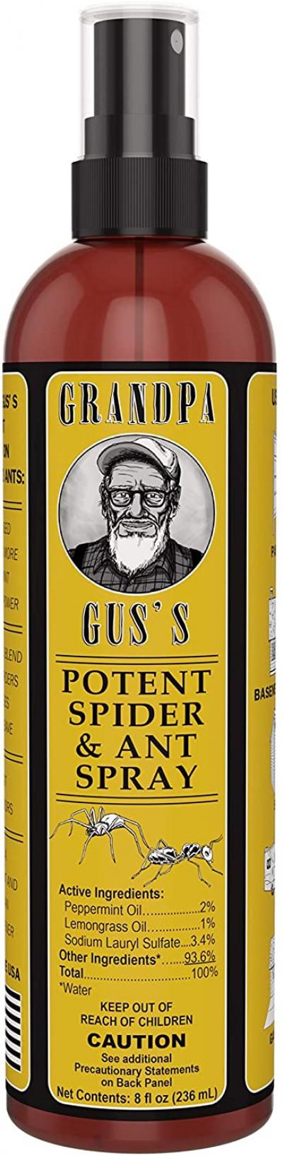 Grandpa Gus's Potent Spider & Ant Spray 8oz.