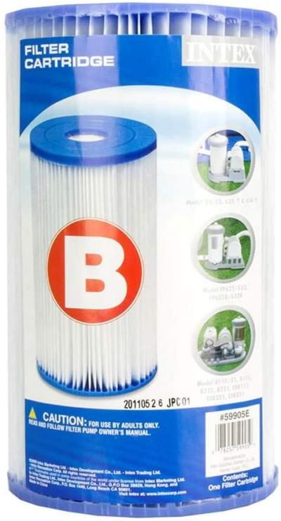 Intex Type B Filter Cartridge for Pools