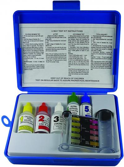 Ace Four-Way Pool Test Kit 1/2oz.