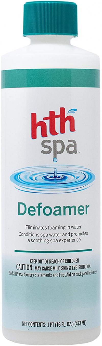 HTH Spa Defoamer Spa and Hot Tub Clarifier 16oz.