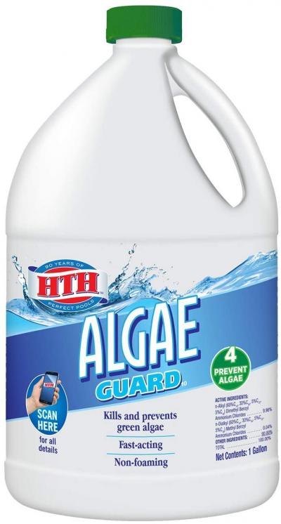HTH Algae Guard Swimming Pool Algaecide Cleanser 1-Gallon