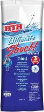 HTH Ultimate Shock Treatment Swimming Pool Chlorine Cleaner 1Lb.