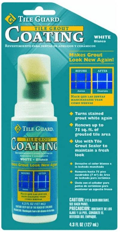 Tile Guard White Tile Grout Coating