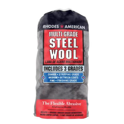 Rhodes American Assorted Grade Steel Wool 12-Pk