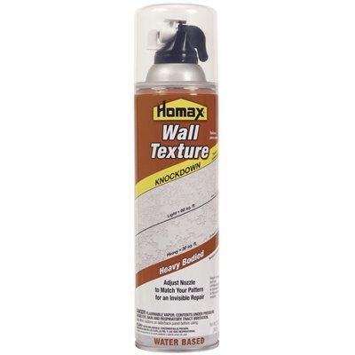 Homax Wall Texture Knockdown Water Based Spray 20oz.
