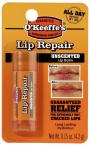 O'Keeffe's Lip Repair Unscented Lip Balm 0.15oz.